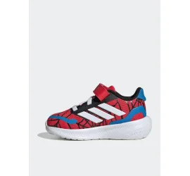 Adidas Runfalcon Αθλητικά Παιδικά Παπούτσια Running με Σκρατς Κόκκινα