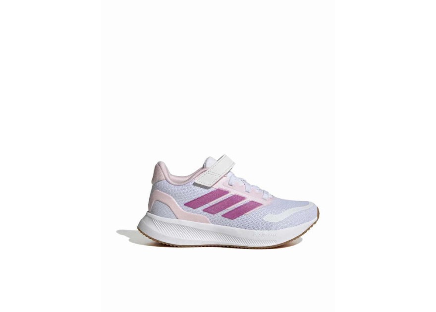 Adidas Runfalcon 5 El C Αθλητικά Παιδικά Παπούτσια Running με Σκρατς Ροζ