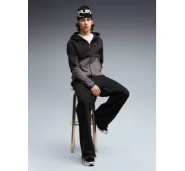 PUMA Ζακέτα με Κουκούλα Dk Grey