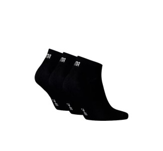 PUMA Αθλητικές Κάλτσες Μαύρες 3 Ζεύγη