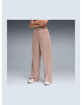 Puma Set Γυναικεία Μπλούζα και Παντελόνι Φόρμας Καμπάνα Σομον