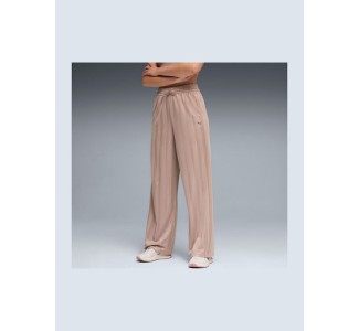 Puma Set Γυναικεία Μπλούζα και Παντελόνι Φόρμας Καμπάνα Σομον