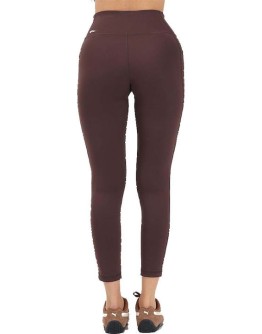 PUMA Tight Γυναικείο Cropped Κολάν Chocolate Brown