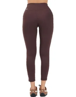 PUMA Tight Γυναικείο Cropped Κολάν Chocolate Brown