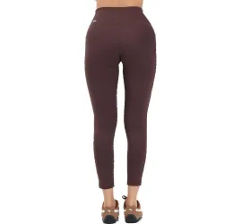 PUMA Tight Γυναικείο Cropped Κολάν Chocolate Brown