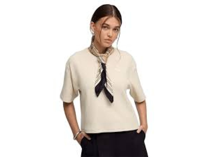 PUMA Essentials Γυναικείο T-shirt Εκρού