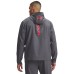 Under Armour Tech Utility Woven Jacket Dark Grey Light Grey Red