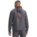 Under Armour Tech Utility Woven Jacket Dark Grey Light Grey Red
