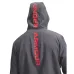 Under Armour Tech Utility Woven Jacket Dark Grey Light Grey Red