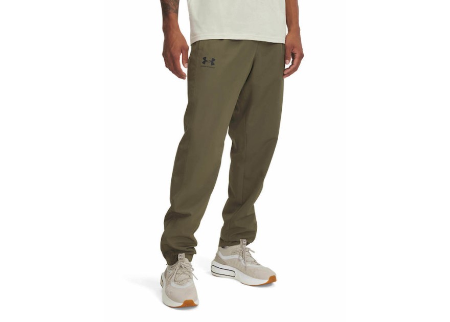 Under Armour Rival Παντελόνι Φόρμας Γυαλιστερό Green