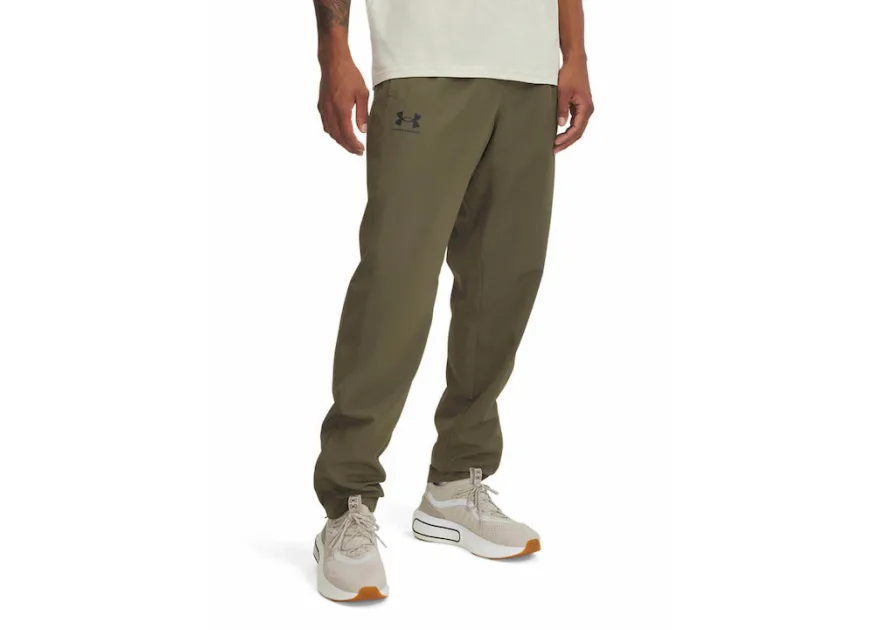 Under Armour Rival Παντελόνι Φόρμας Γυαλιστερό Green