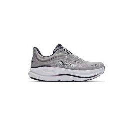 HOKA Bondi 9 Wide Ανδρικά Αθλητικά Παπούτσια Running Γκρι