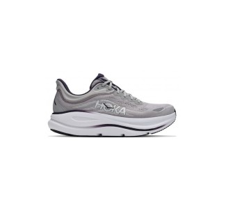 HOKA Bondi 9 Wide Ανδρικά Αθλητικά Παπούτσια Running Γκρι