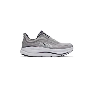 HOKA Bondi 9 Wide Ανδρικά Αθλητικά Παπούτσια Running Γκρι