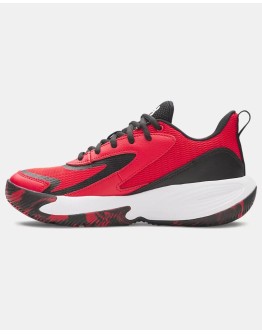 Under Armour Ua Gs Αθλητικά Παιδικά Παπούτσια Μπάσκετ Κόκκινα