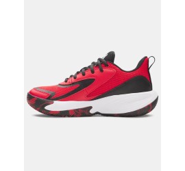 Under Armour Ua Gs Αθλητικά Παιδικά Παπούτσια Μπάσκετ Κόκκινα