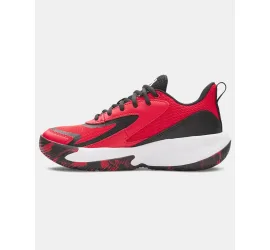 Under Armour Ua Gs Αθλητικά Παιδικά Παπούτσια Μπάσκετ Κόκκινα