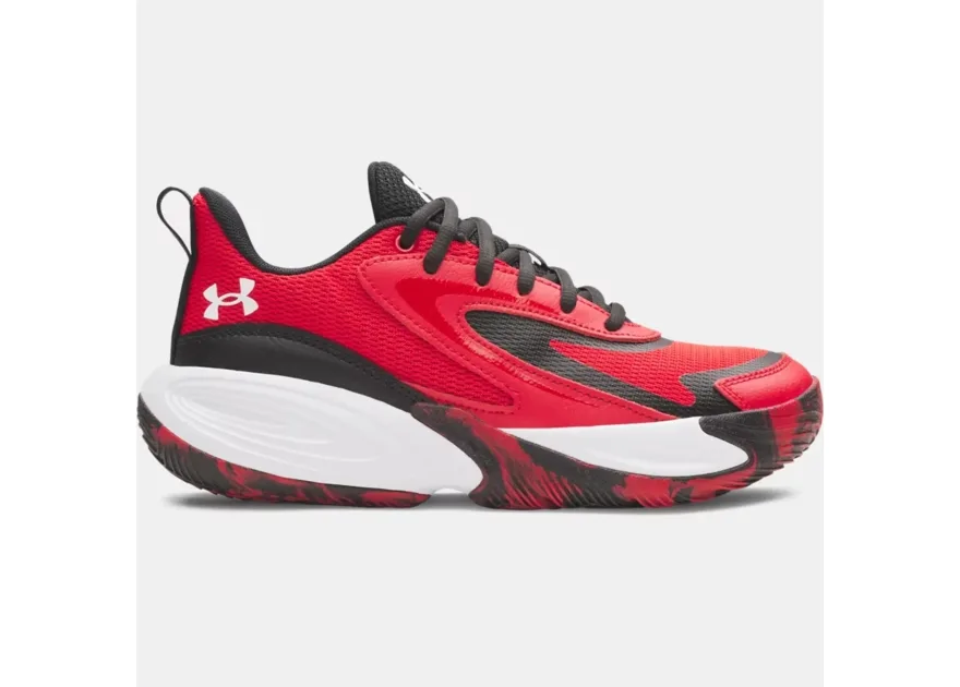 Under Armour Ua Gs Αθλητικά Παιδικά Παπούτσια Μπάσκετ Κόκκινα