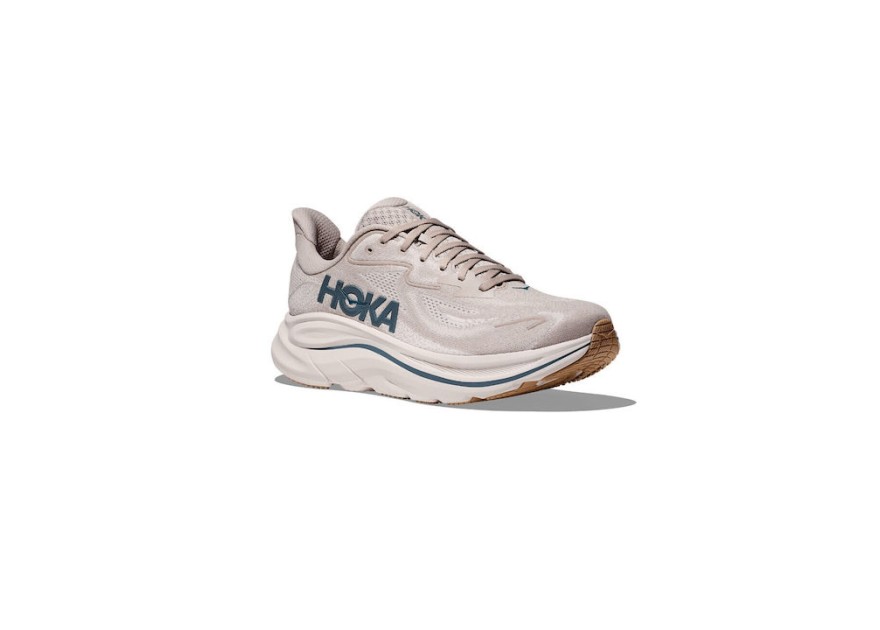 Hoka Clifton 10 Ανδρικά Αθλητικά Παπούτσια Running Μπεζ