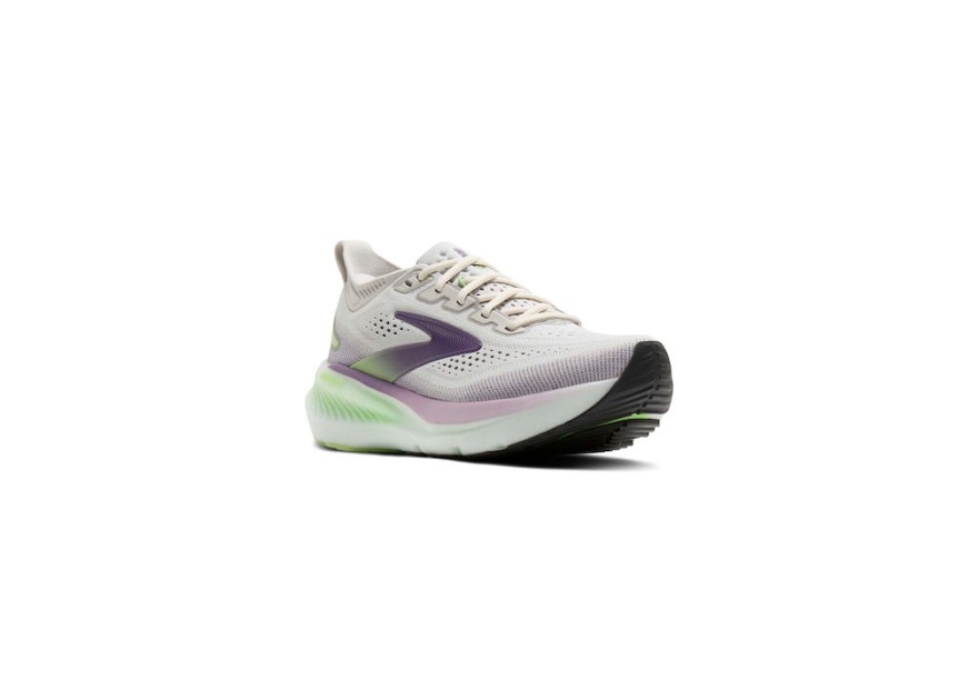 Brooks Glycerin 23 Γυναικεία Αθλητικά Παπούτσια Running Λευκά