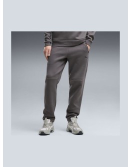PUMA Elevated Παντελόνι Φόρμας με Λάστιχο Γκρι