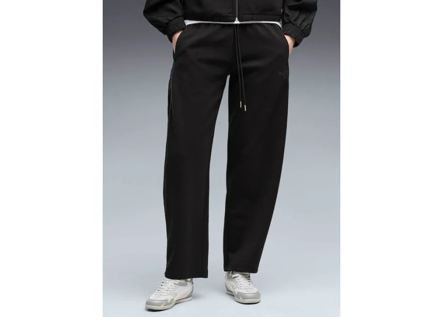 PUMA Παντελόνι Φόρμας Φαρδύ Puma Black