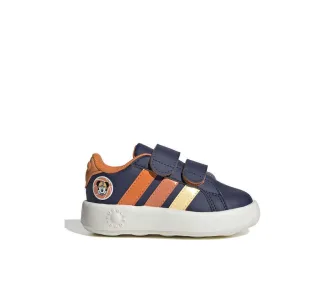 Adidas Grand Court Mickey Παιδικά Sneakers με Σκρατς Μπλε