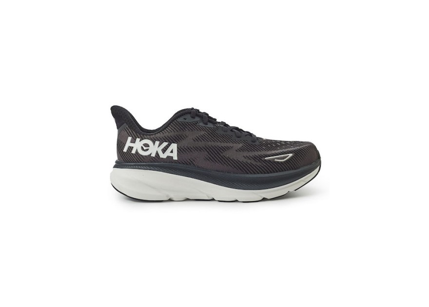 Hoka Clifton 9 Αθλητικά Παπούτσια Running Μαύρα