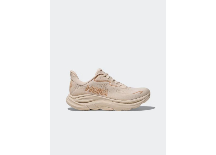 Hoka Clifton 10  Γυναικεία Αθλητικά Παπούτσια Running Μπεζ