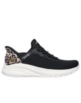 SKECHERS Bobs Sport Squad Chaos Seize The Hour Γυναικεία Αθλητικά Παπούτσια σε Μαύρο Χρώμα