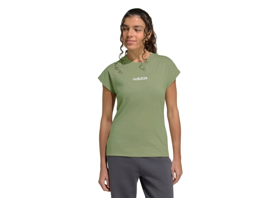 Adidas Women's cotton T-shirt EssentialsWomen's cotton T-shirt adidas Essentials |