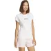 Adidas Essentials Linear Γυναικείο Αθλητικό T-shirt Λευκό