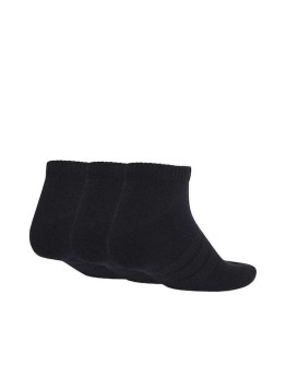 Adidas Essentials Αθλητικές Κάλτσες Μαύρες 3 Ζεύγη