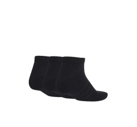 Adidas Essentials Αθλητικές Κάλτσες Μαύρες 3 Ζεύγη