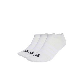 Adidas Αθλητικές Κάλτσες Λευκές 3 Ζεύγη