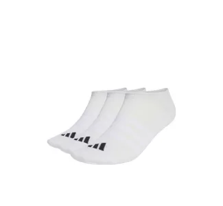 Adidas Αθλητικές Κάλτσες Λευκές 3 Ζεύγη
