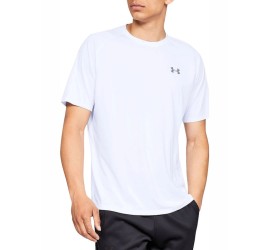 Under Armour Tech Αθλητικό Ανδρικό T-shirt Λευκό Μονόχρωμο