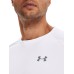 Under Armour Tech Αθλητικό Ανδρικό T-shirt Λευκό Μονόχρωμο