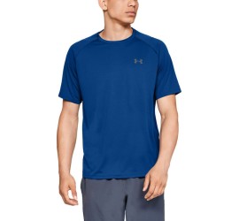 Under Armour Tech 2.0 Αθλητικό Ανδρικό T-shirt Μπλε Μονόχρωμο