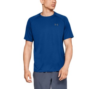 Under Armour Tech 2.0 Αθλητικό Ανδρικό T-shirt Μπλε Μονόχρωμο