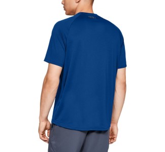 Under Armour Tech 2.0 Αθλητικό Ανδρικό T-shirt Μπλε Μονόχρωμο