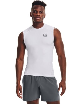 Under Armour HeatGear Compression SL Ανδρικό Αμάνικο T-Shirt