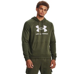 Under Armour Ανδρικό Φούτερ με Κουκούλα Χακί