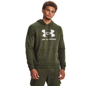 Under Armour Ανδρικό Φούτερ με Κουκούλα Χακί