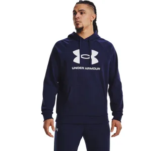 Under Armour Ανδρικό Φούτερ με Κουκούλα και Τσέπες Μπλε