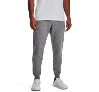 Under Armour Rival Παντελόνι Φόρμας με Λάστιχο Fleece Γκρι