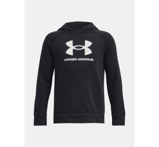 Boys' UA Rival Fleece Big Logo Hoodie