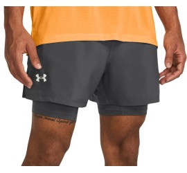 Σορτς Under Armour UA LAUNCH 5'' 2-IN-1 SHORTS-GRY