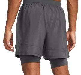 Σορτς Under Armour UA LAUNCH 5'' 2-IN-1 SHORTS-GRY