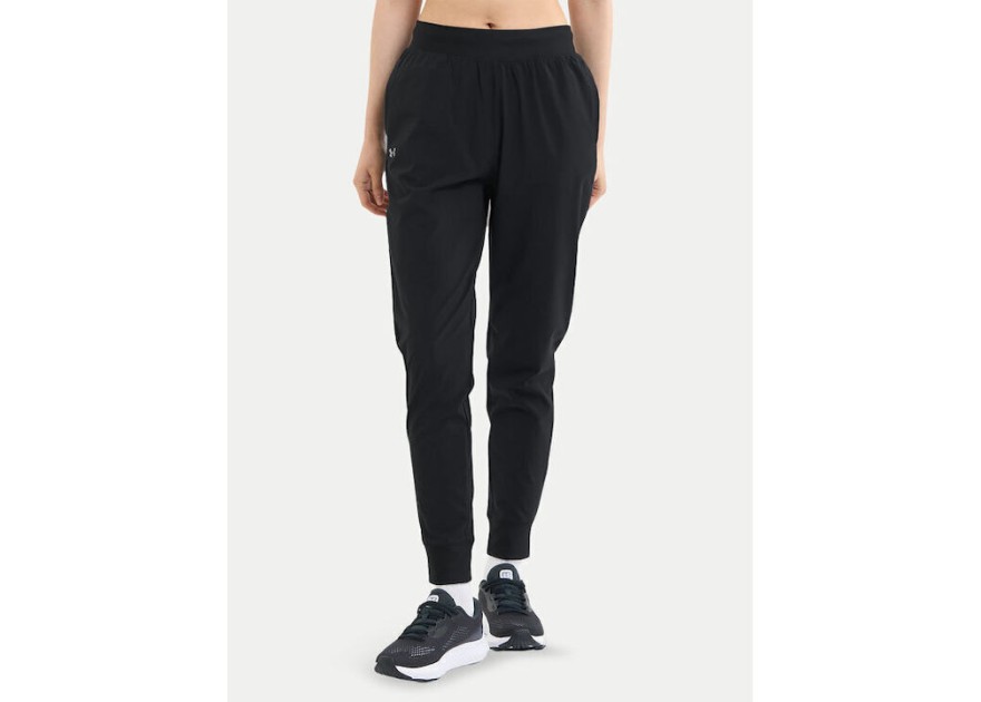 Under Armour Παντελόνι Γυναικείας Φόρμας Μαύρο ArmourSport High Rise